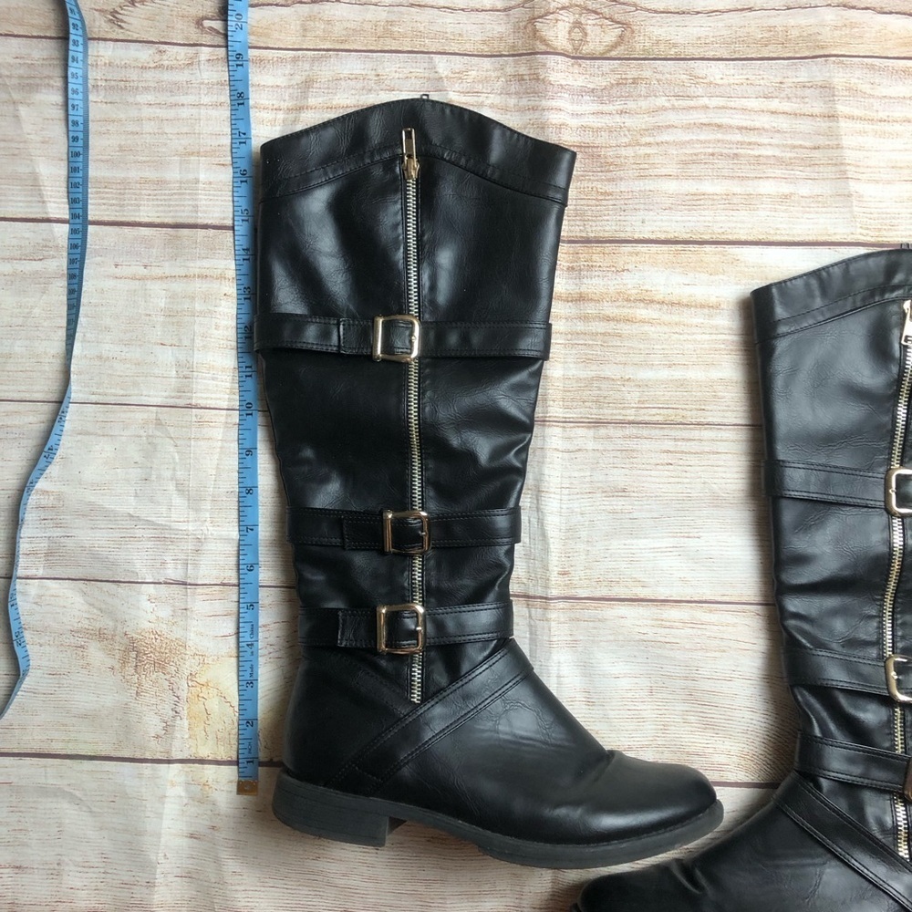 Twisted Black/Gold boots‎ - Picture 2 of 6